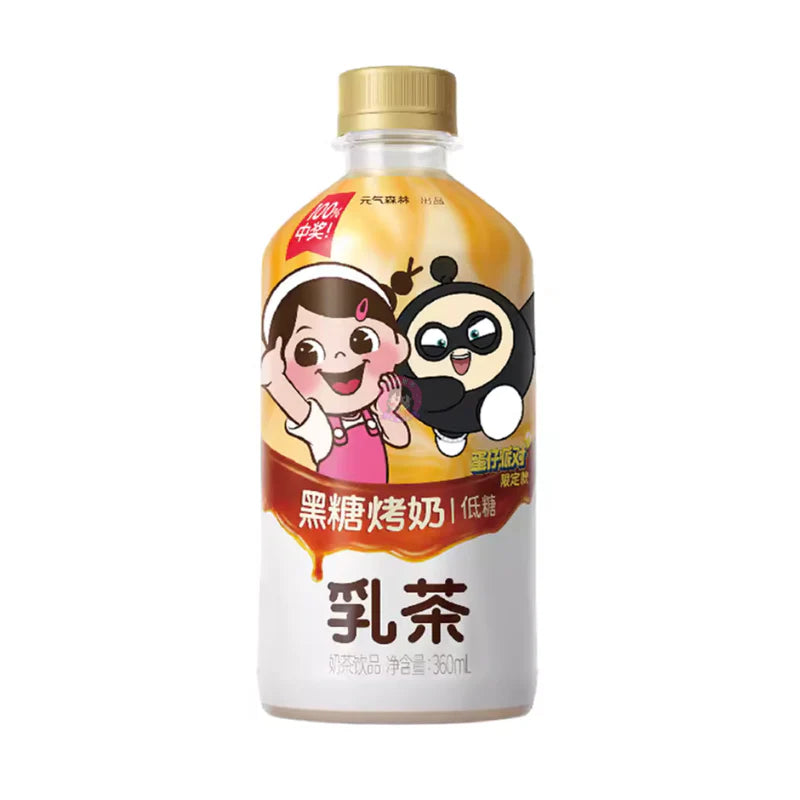元气森林乳茶黑糖烤奶360ml