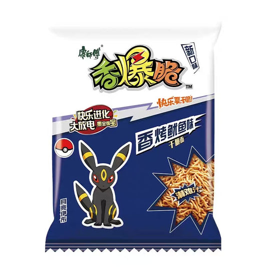 康师傅香烤鱿鱼味干脆面
