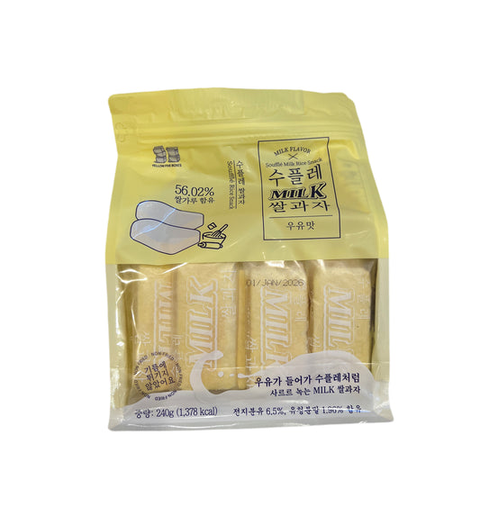 韩洁牛乳米饼