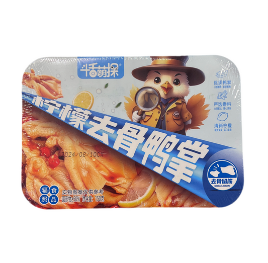 斗舌萌探柠檬去骨鸭掌