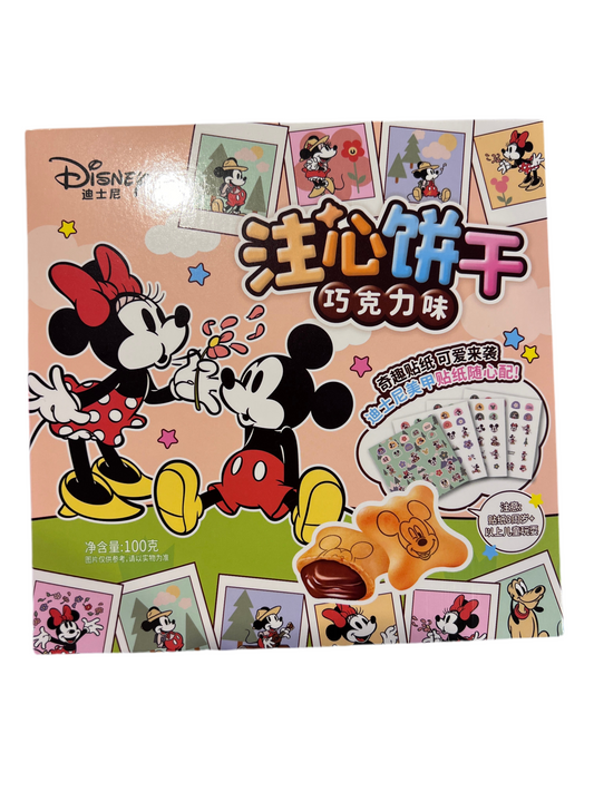 迪士尼注心饼干巧克力味