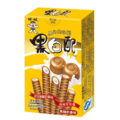旺旺黑白配 焦糖奶香