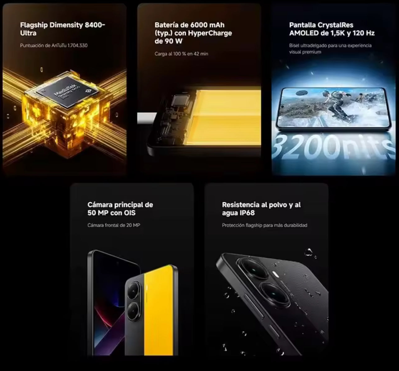 小米Poco x7 pro (全新未开封)
