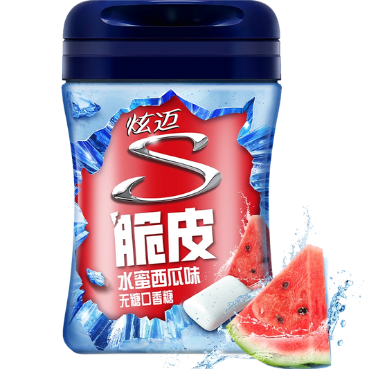 炫迈无糖脆皮口香糖水蜜西瓜
