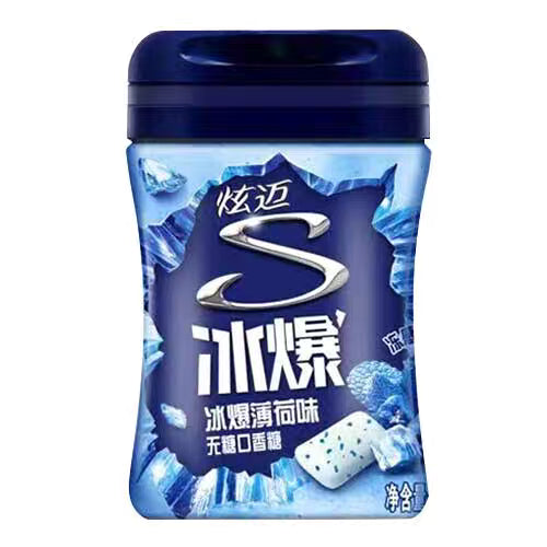 炫迈无糖口香糖冰爆薄荷