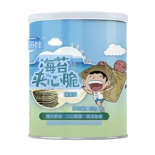 赶海娃海苔夹心脆南瓜子
