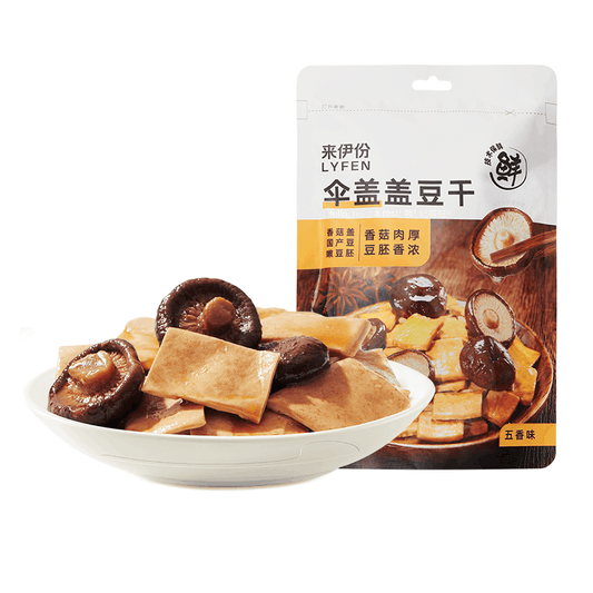 来伊份伞盖盖豆干五香味