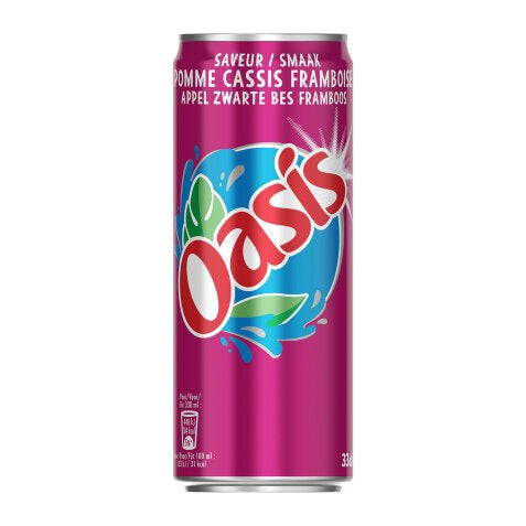 Oasis apple blackcurrant 33cl