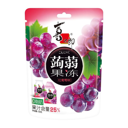 蒟蒻果冻喜之郎红葡萄味