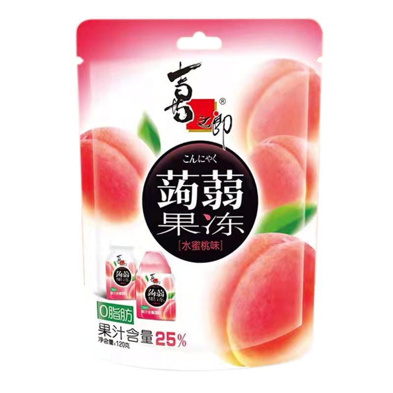 蒟蒻果冻喜之郎水蜜桃味