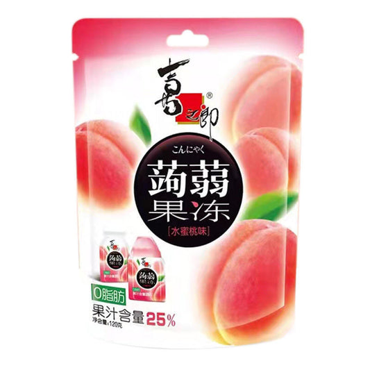 蒟蒻果冻喜之郎水蜜桃味