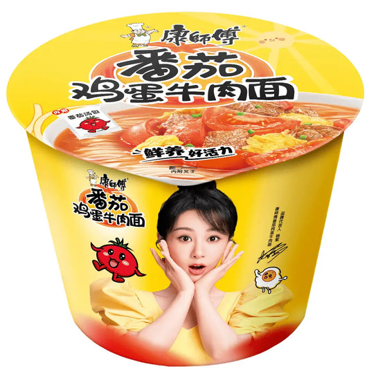 番茄鸡蛋牛肉面 康师傅