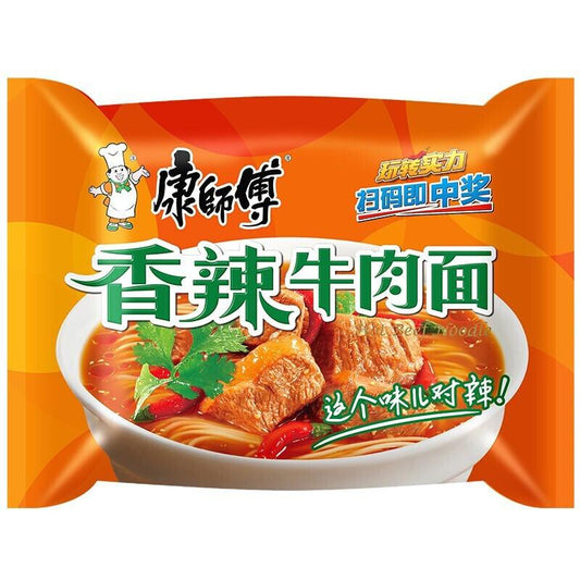 康师傅香辣牛肉面
