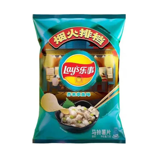 乐事 马铃薯片 芥末章鱼味