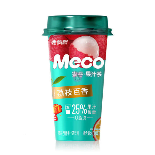 香飘飘果汁茶荔枝百香果 400ml