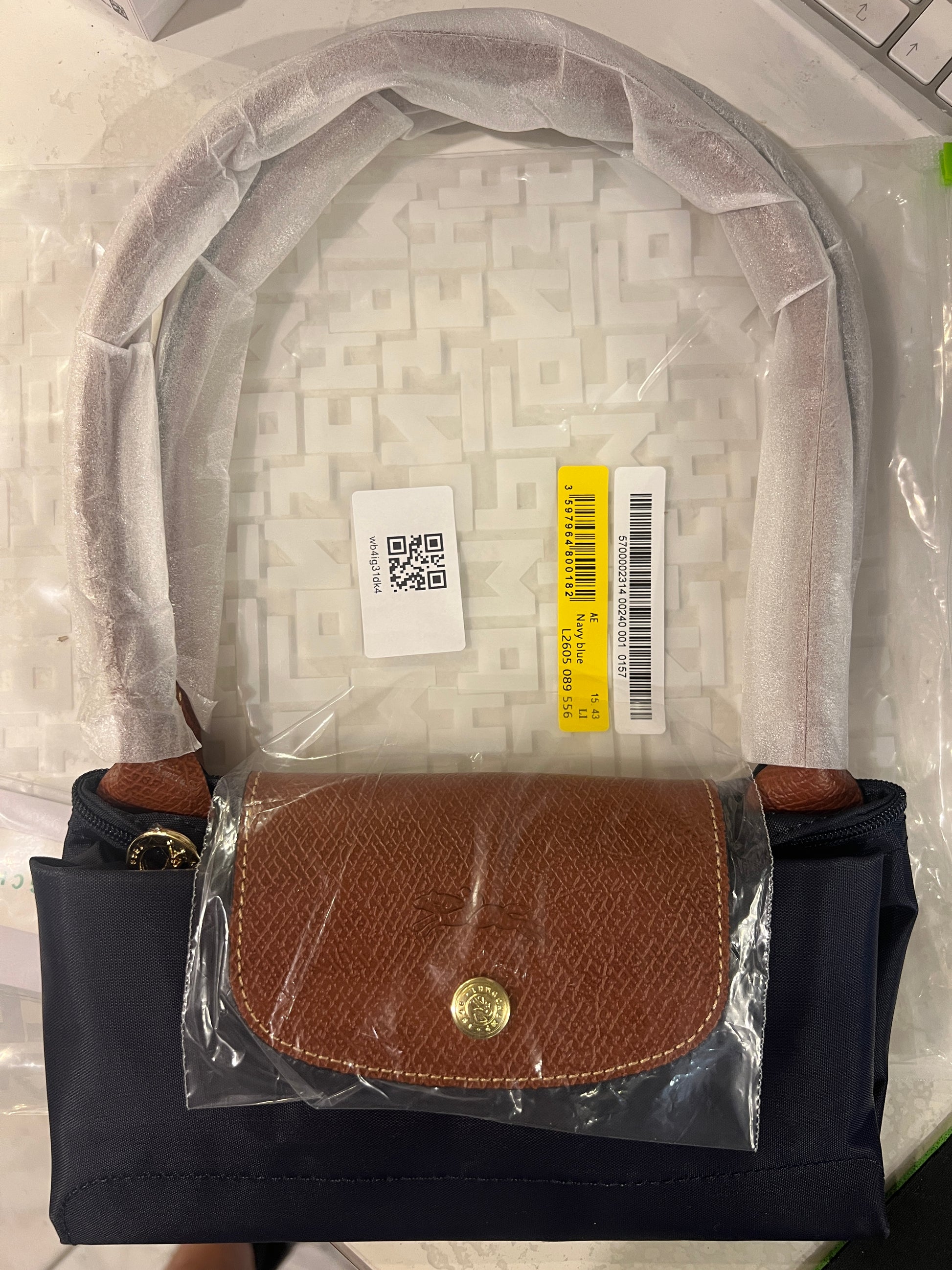 高仿Longchamp Sac Cabas L le pilage original（全新未开封，附带标签）