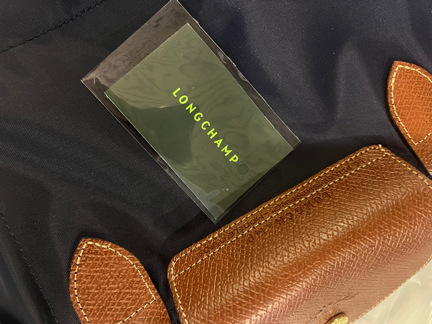高仿Longchamp Sac Cabas L le pilage original（全新未开封，附带标签）