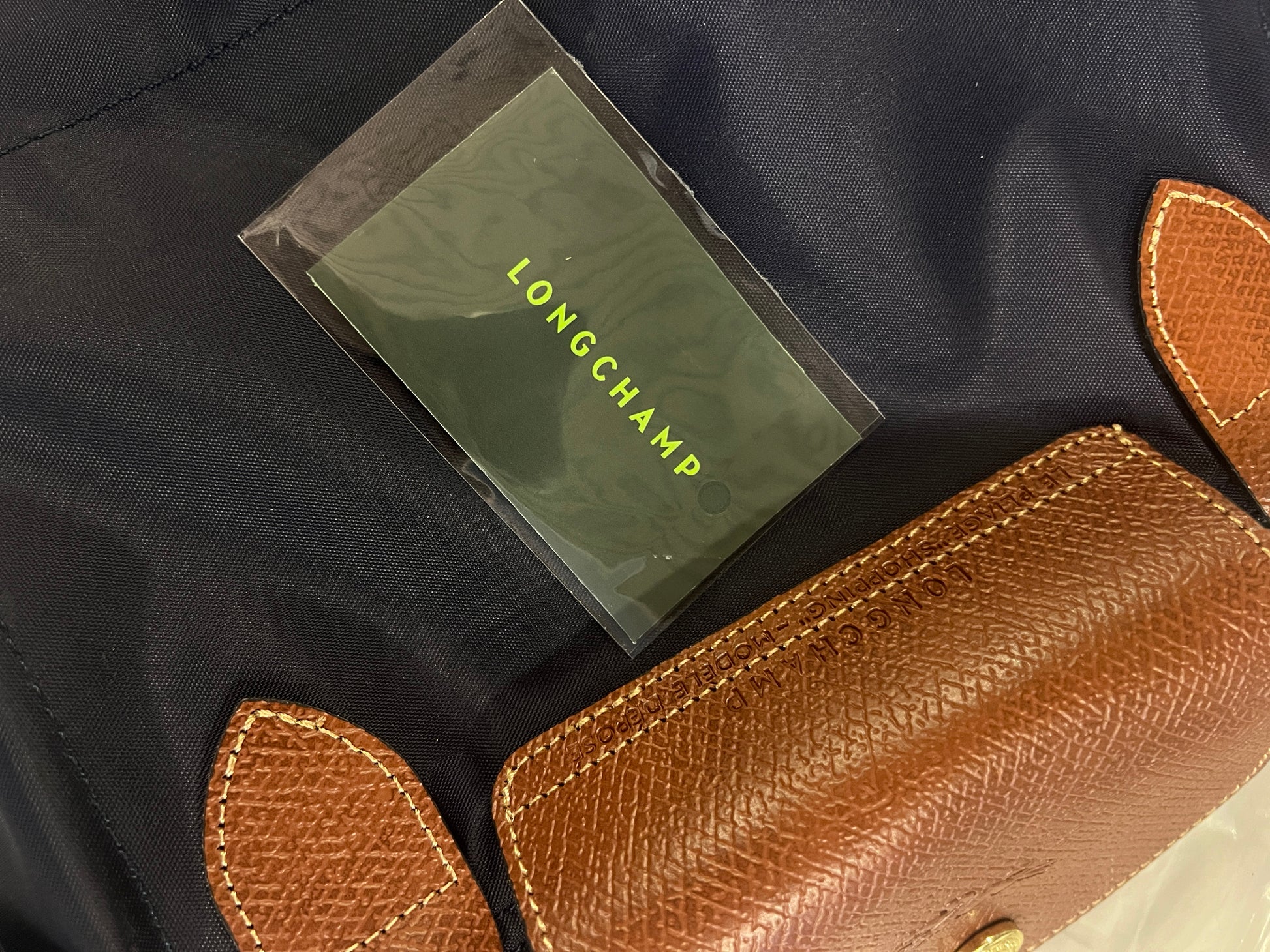 高仿Longchamp Sac Cabas L le pilage original（全新未开封，附带标签）